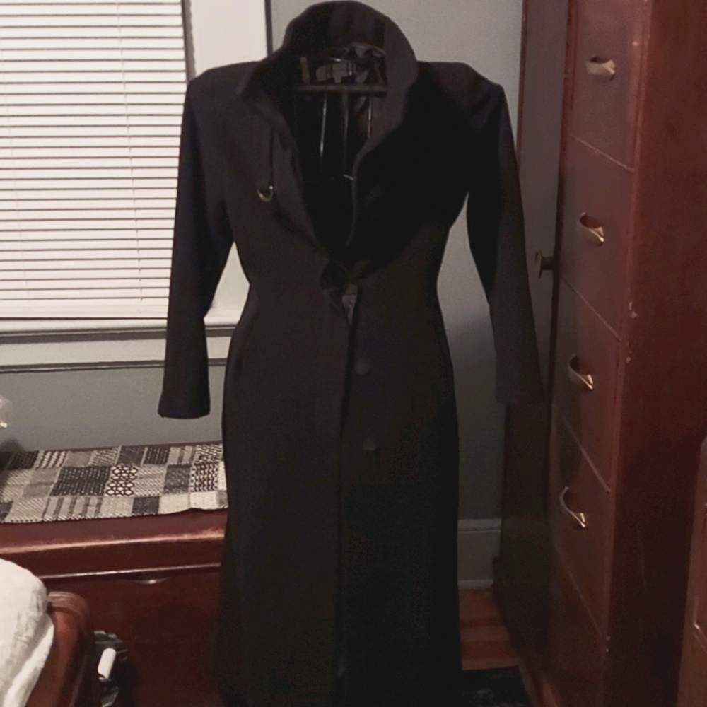Calvin Klein full length coat